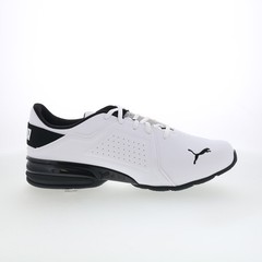 Puma Viz Runner Wide 19416201 Mens White Wide Athletic Running Shoes