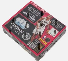 2023-24 Panini Crown Royale Basketball International Hobby Box Wemby RC Kaboom