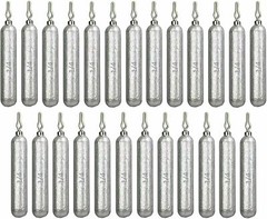 Reaction Tackle Bulk- Skinny Lead Drop Shot Weights and Sinkers