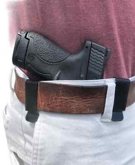IWB Black Leather Gun holster For ATI GSG 1911 .22 With 5″ Barrel