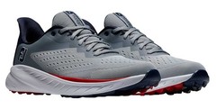FootJoy Flex XP Previous Season 56284 Gray Navy Red Men Spikeless Golf Shoe