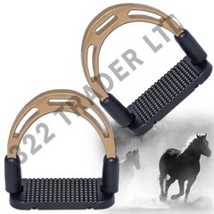 Flexi Jin Aluminum Seat Brackets – Gold And Black Color – 2 Brackets