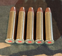 45-70 GOVERNMENT SNAP CAPS SET OF 5, BRASS AND FMJ, REAL 350gr WEIGHT!!!