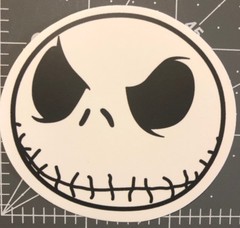 Jack Skeleton Adult Humor Sticker for Skateboard, Laptop, Guitar, etc. B2O