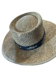 Columbia Panama Hat Adult One SizeBrown Boonie Straw Sun Seagrass Shark Outside