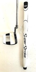 EGK STRIPES COUNTER BALANCE PUTTER, 440g HEAD, SUPER STROKE 1.0 17 INCH GRIP