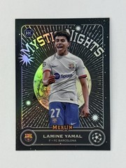 2023-24 Topps Merlin LAMINE YAMAL Rookie Mystic Nights Refractor RC #MN-8 Spain