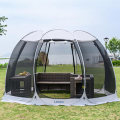 Spacious Pop-Up Screen House for 6-15 People – UV Resistant Camping Tent