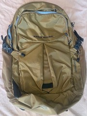 Eddie Bauer Adventurer 30L Hiking Pack Laptop Backpack Gold Brown