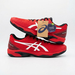ASICS Resolution Speed FF2 Men’s Tennis Shoes Red/White/Black US 11.5