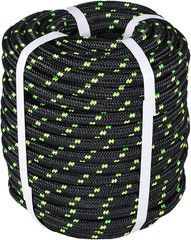 1/2 Inch X 200 FT Double Braid Polyester Rigging Ropes,Nylon Pulling Rope Arbori