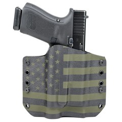 OWB Light Holster – SAR Handguns – Streamlight TLR-1 -USA Green & Black