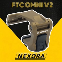Best Clone for UNITY TACTICAL FAST™ FTC OMNI V2 Magnifier Mount FDE (FST-OMF)