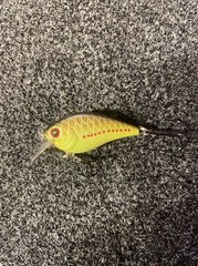 Lucky Craft RC 0.5 Rick Clunn Rare NIP discontinued Chartreuse Copper Crankbait