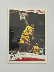 LEBRON JAMES 05-06 TOPPS 1ST EDITION BASE CARD #20