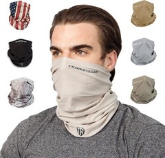 High Visibility Reflective Safety Face Clothing – Neck Gaiter, Bandana Dust Mask