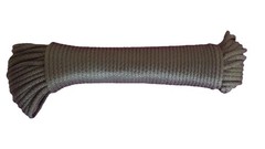 100′ 3/16” Dacron 100% USA Polyester Rope, Boating Sailing Camping Hiking & HAMS