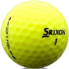 Srixon Soft Feel Yellow AAA 120 Used Golf Balls 3A