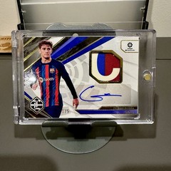 2022-23 Limited La Liga Gavi Patch Logo Club Icon Auto 1/5 FOTL One Of One 1/1
