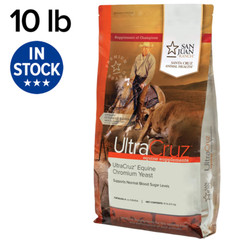 UltraCruz Equine Chromium Yeast Supplement for Horses, 10 lb, Pellet (80 Days)