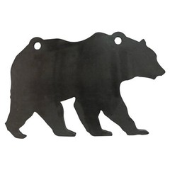 Tactical Scorpion AR500 Steel Shooting Target Bear 14 x 9 x 3/8″ Laser Cut Gong