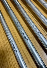 SALE AEROTECH Steelfiber Players Spec Graphite Iron Shaft .355″ Taper Tip