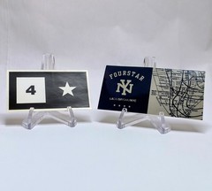 2 Vintage Fourstar Skate Stickers