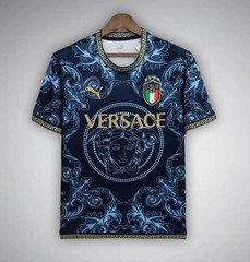 Italy Versace Blue special Football Shirt 2025/2026