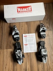 NEW Marker MOD 10.0 Ski Bindings Silver Black 75mm 83mm DIN 2 ISO 5355 Alpine