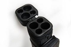 2×2 Hard Square Billiard Pool Cue Case 2Butts 2Shafts Carry Pool Cue Stick Case
