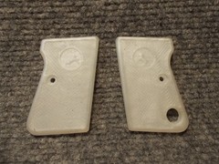 Custom Grips for Colt Junior 25ACP Pearl White