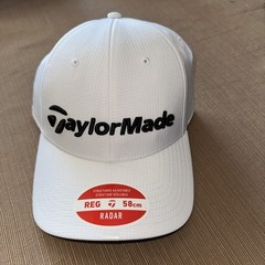 TaylorMade Golf 2024 EG Radar Cap White Reg New with Tags