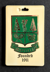 vtg – PGA golf bag tag – THE MAYFIELD COUNTRY CLUB cc – Cleveland OH