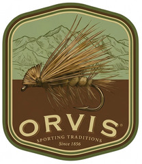 Orvis Mountain Traditions Fly Fishing Sticker Waterproof Vinyl Decals 4″ 6″ 8″