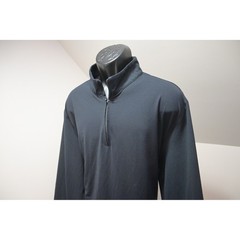 Donald Ross 1/4 Zip Golf Pullover Jacket Men XL Navy Blue Quarter Zip Athletic