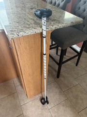 L.A.B. DF3 Broomstick 45 In Putter w/ Headcover Black/White 45 degree Lie Angle