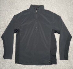 Nike Golf Sphere Pro Quarter Zip Jacket Mens Medium Waffle Lined Fleece Pullover