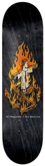 Toy Machine Charred Cross Ed Templeton 8.5 Skateboard Deck
