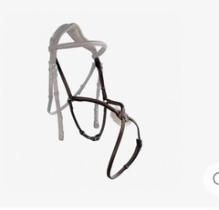 Cwd Raised figure 8 noseband with fancy stitching, Size 4, Never used.