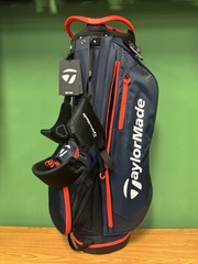 TaylorMade Pro 2023 Stand Golf Bag- Navy / Red