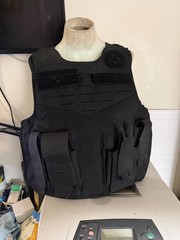 Body Armor Vest with Plates Level IIIA 06/2024