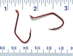 100 Matzuo 141060 Red Sickle Octopus Fish Fishing Hooks size 1/0 – 100 hooks