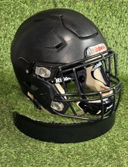 Matte Black on Black Riddell Speedflex X-Large Football Helmet
