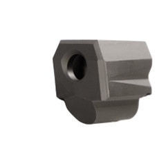 Single Port 9mm Compensator 1/2 x 28 Black slide part