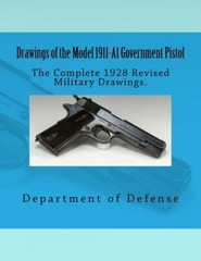 Drawings of the Model 1911-A1 Government Pistol Book~revised 1928 drawings~NEW