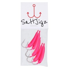 5 Pack – 3/8oz – Pink Pompano Jigs
