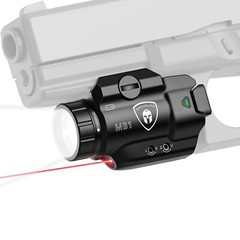 TSG Rail Mounted Light with Red Laser Fits Glock, Hellcat and 60+ other models