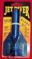 Luhr-Jensen 40′ Jet Diver Metallic Blue Moonjelly #5540-040-2503 , 4.5″
