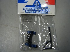 UTG Ambidextrous Safety, Blue, Rifle Parts