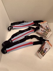 Lot of 3 SPIbelt Original Running Belts Phone Waist Pack Blue Red USA NWT